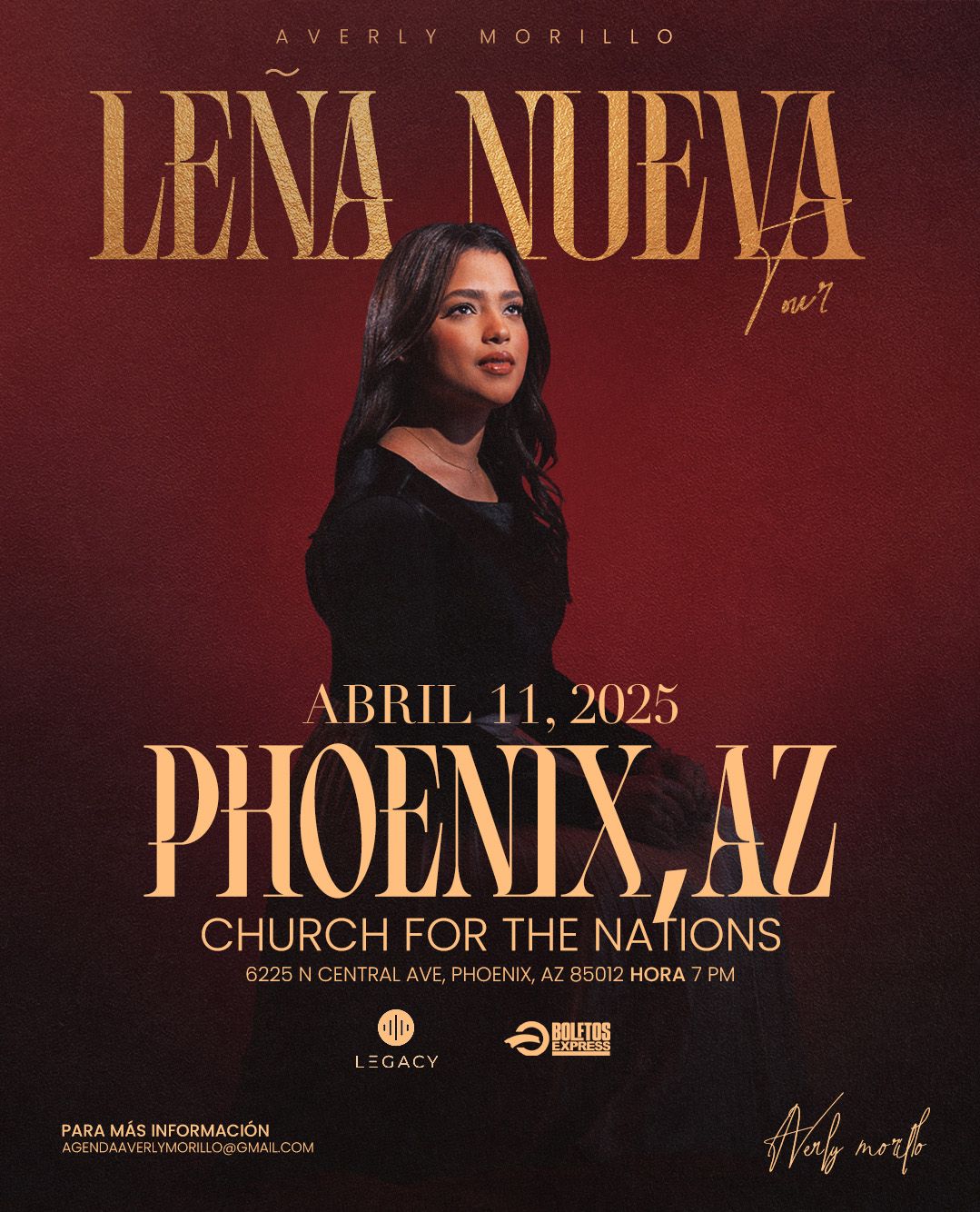 Averly Morillo at Klein Memorial Auditorium