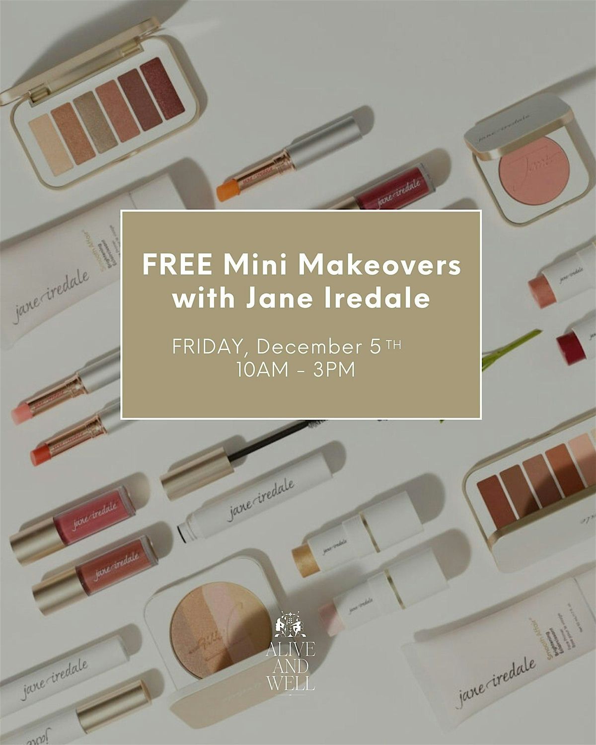 Free Mini Makeovers with Jane Iredale