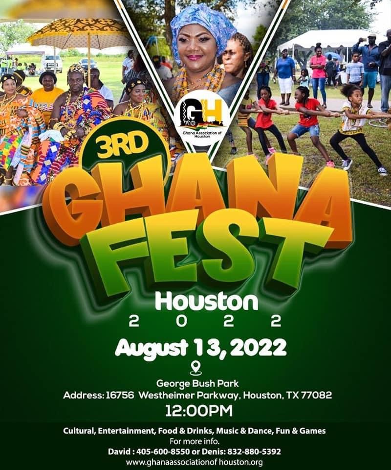 GHANAFEST HOUSTON 2022 16756 Westheimer Pkwy, Houston, TX 770821610