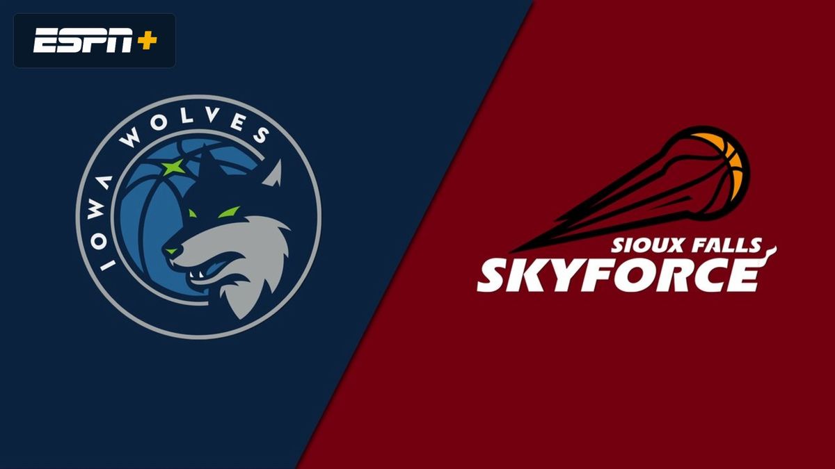 Iowa Wolves at Sioux Falls Skyforce