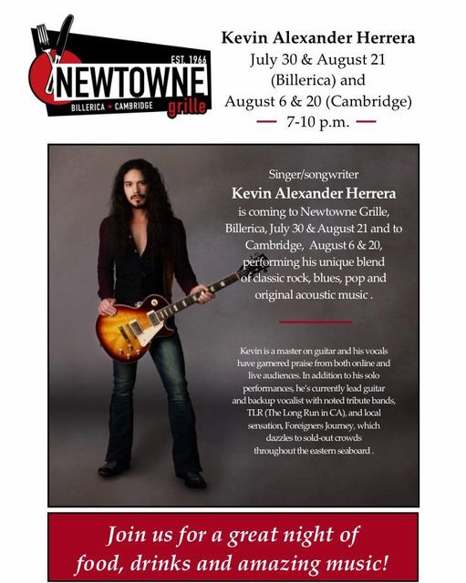 Kevin Alexander Herrera Acoustic Live At Newtowne Grille (Cambridge)