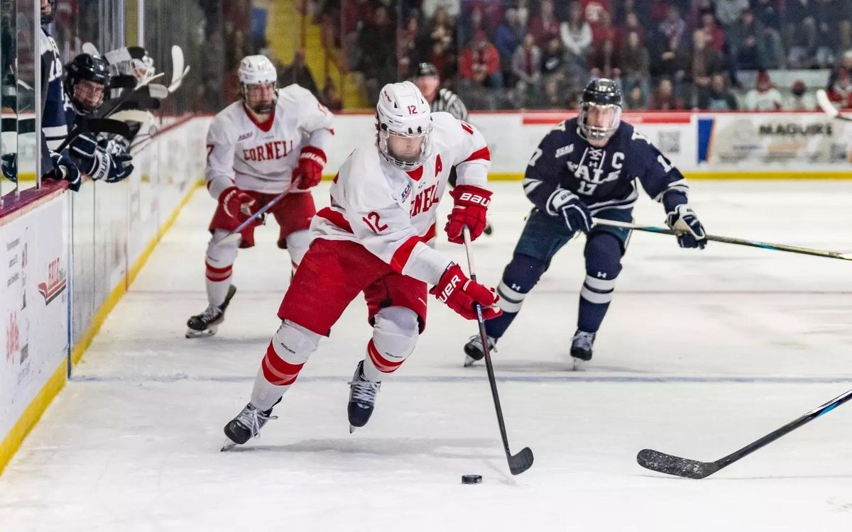 Parking Cornell Big Red at Yale Bulldogs Mens Hockey