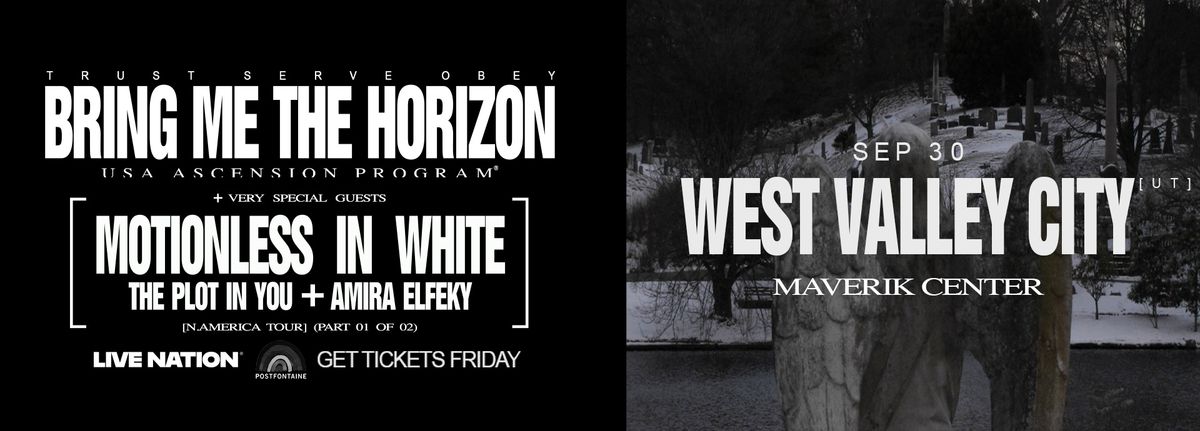 Parking Bring Me The Horizon with Motionless In White, The Plot In You and Amira Elfeky