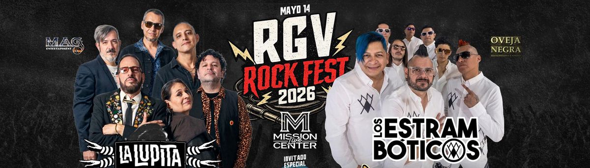 RGV ROCK FEST 2026 at Mission Live Center on 14th May, 2026