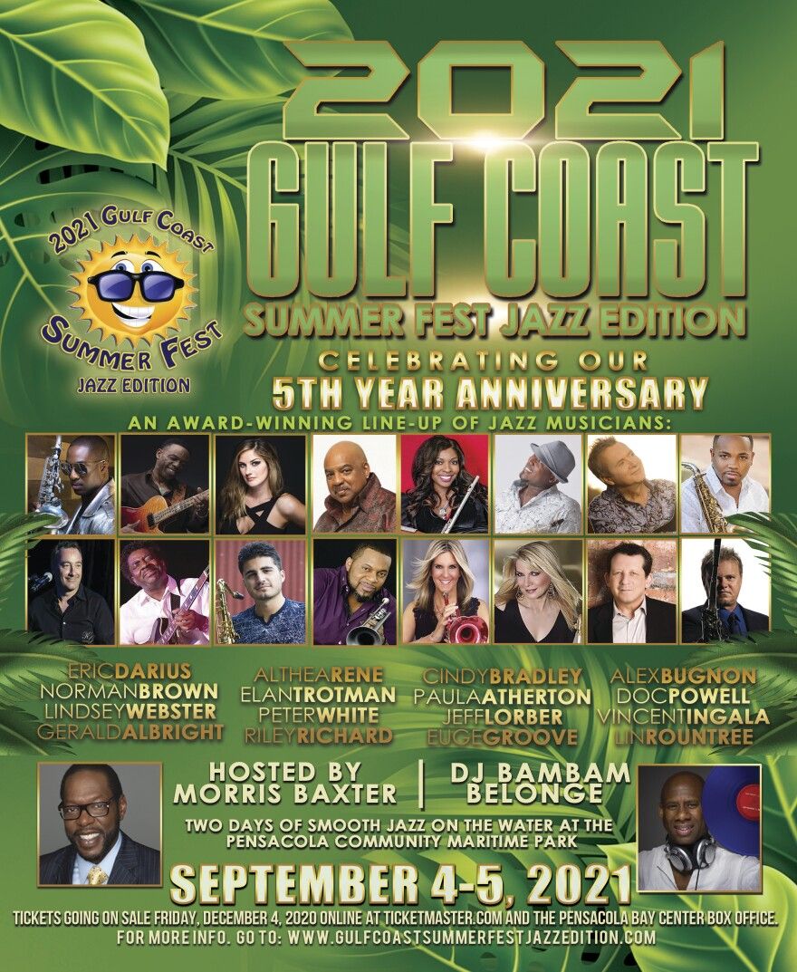 Gulf Coast Summer Fest - Friday at Vince J. Whibbs Sr. Community Maritime Park