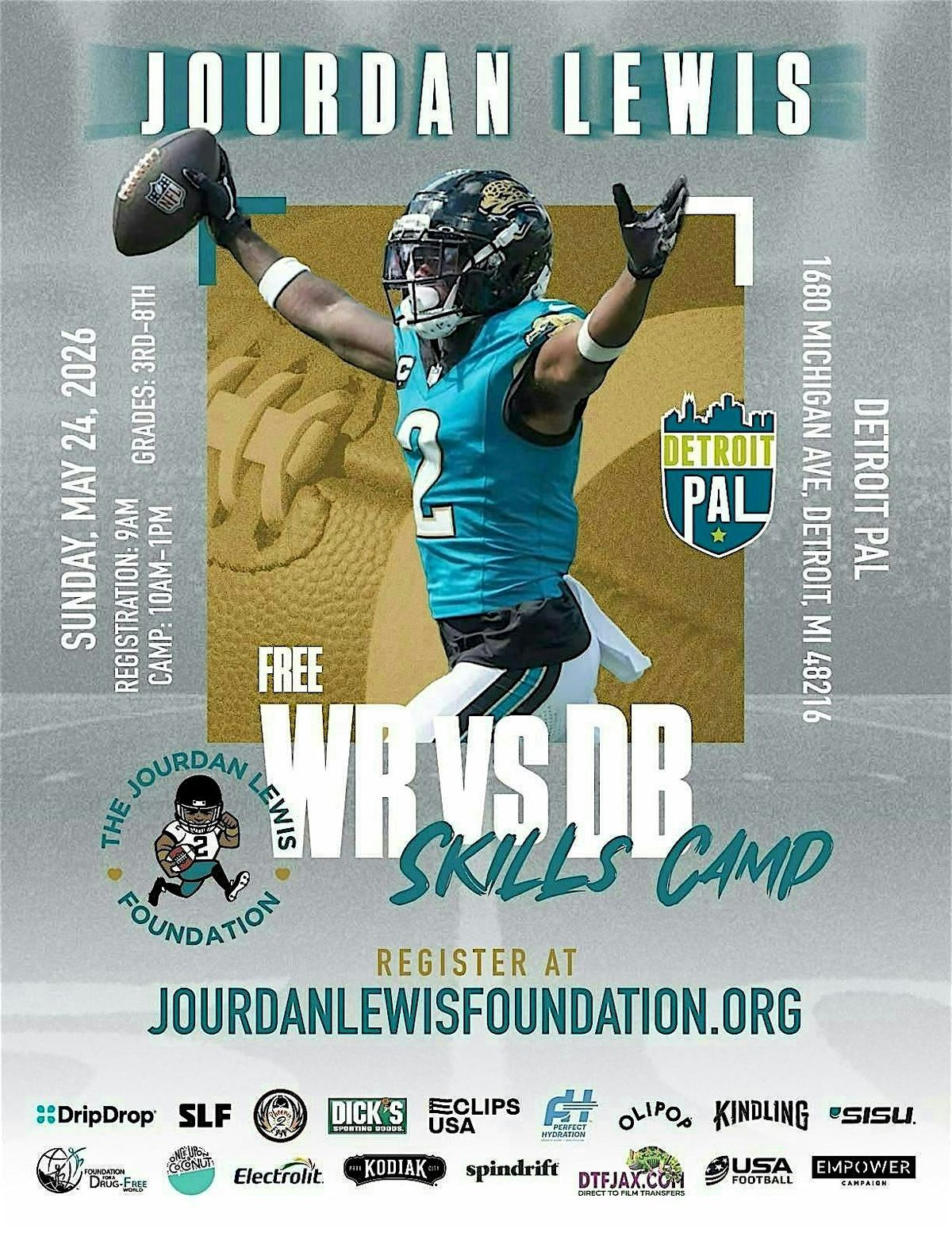 Jourdan Lewis WR vs DB Skills Camp
