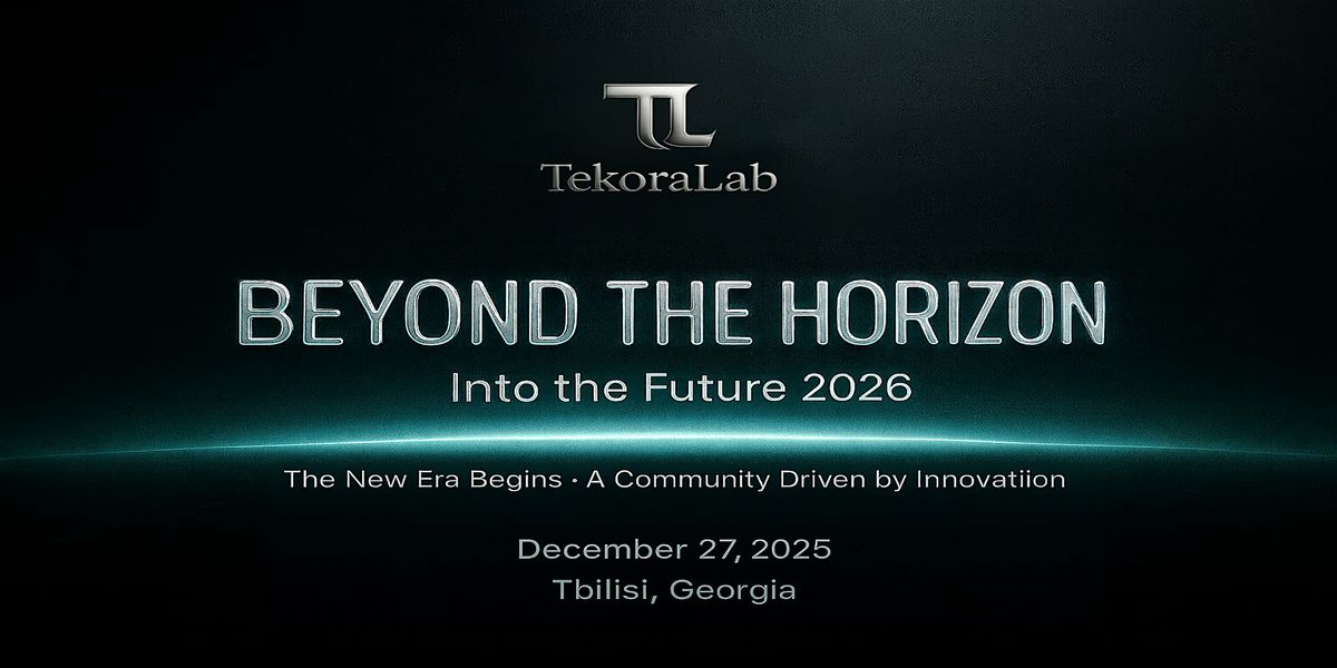 Beyond Future Beyond the Horizon into the Future 2026 at Marjan Plaza Hotel, T'bilisi ...