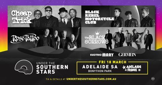 Under The Southern Stars - Adelaide Fringe #1 - Bonython Park  - 100% on!  The Bands have arrived!