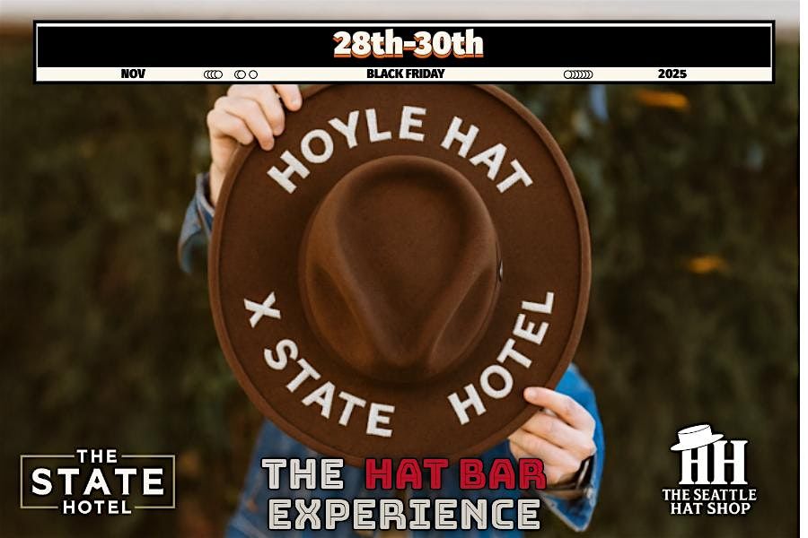 Hoyle Hat x The State Hotel Black Friday Pop-Up