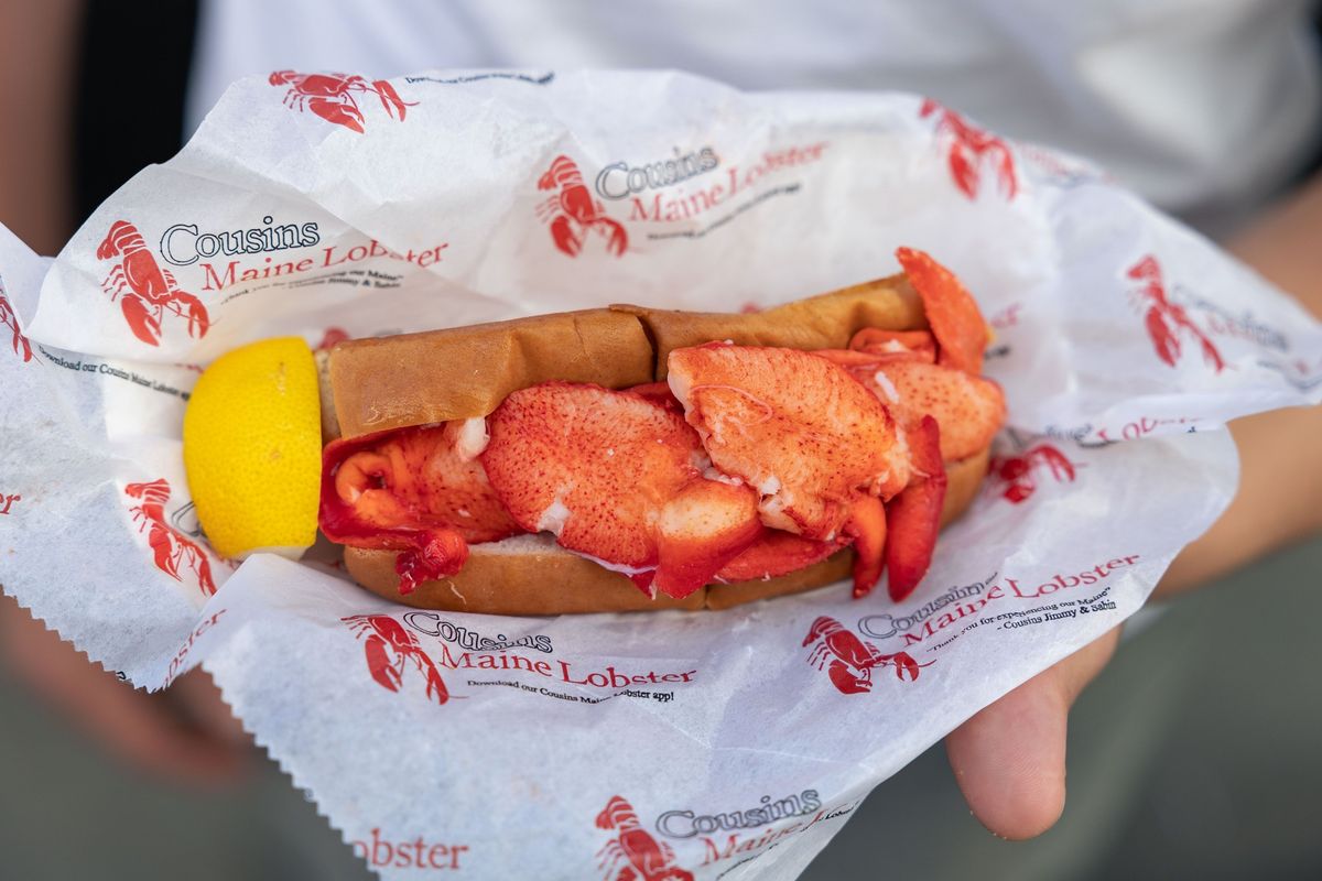 Cousins Maine Lobster at The Apple Festival at Peddlers Village