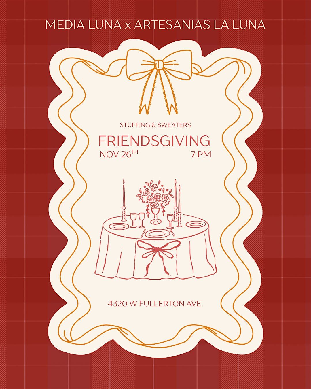 Stuffing & Sweaters | Friendsgiving