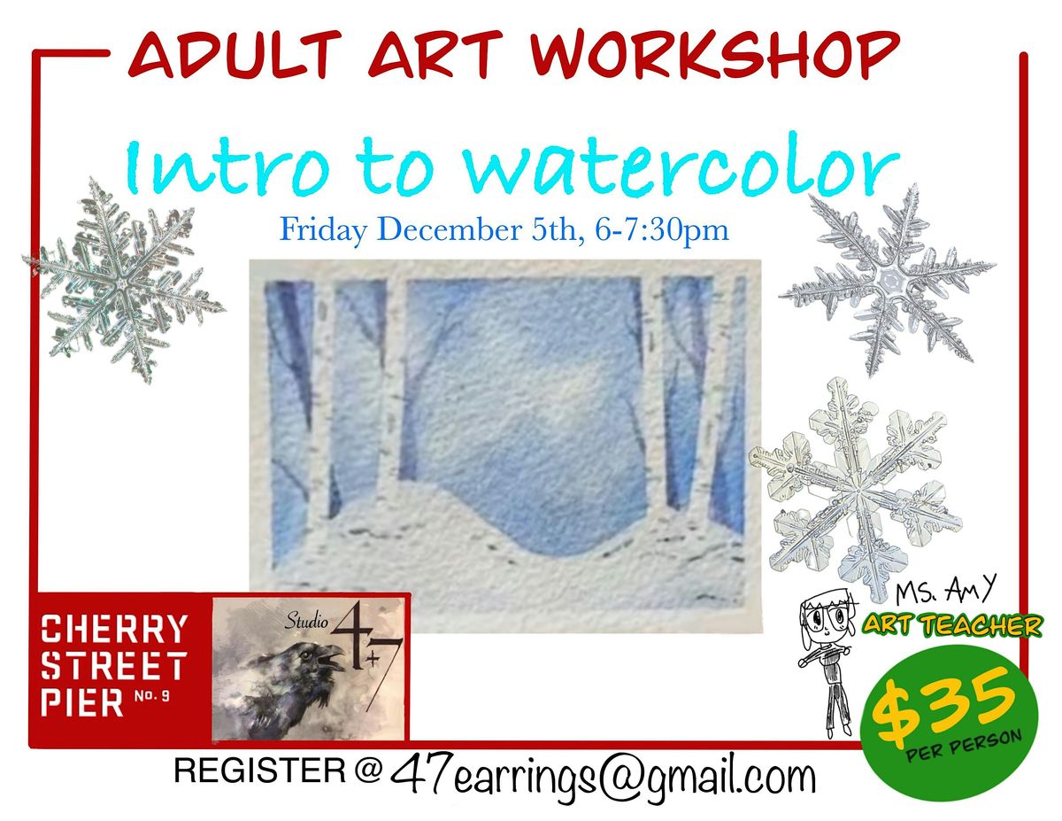Intro to watercolor