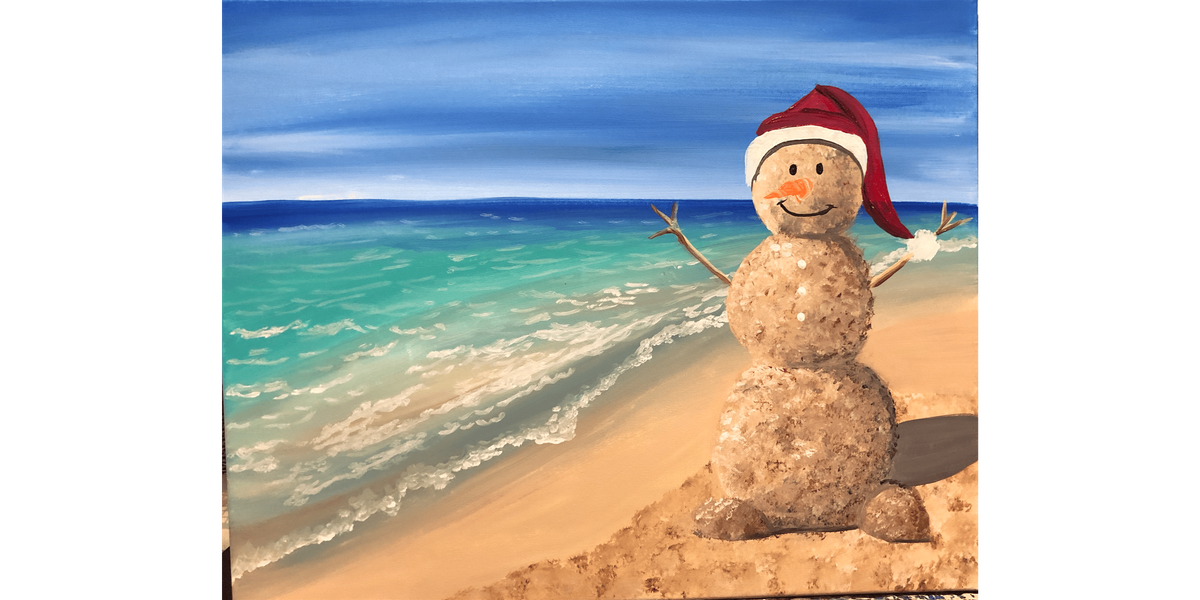 Christmas Sandman - Paint and Sip in Norfolk | Classpop!\u2122