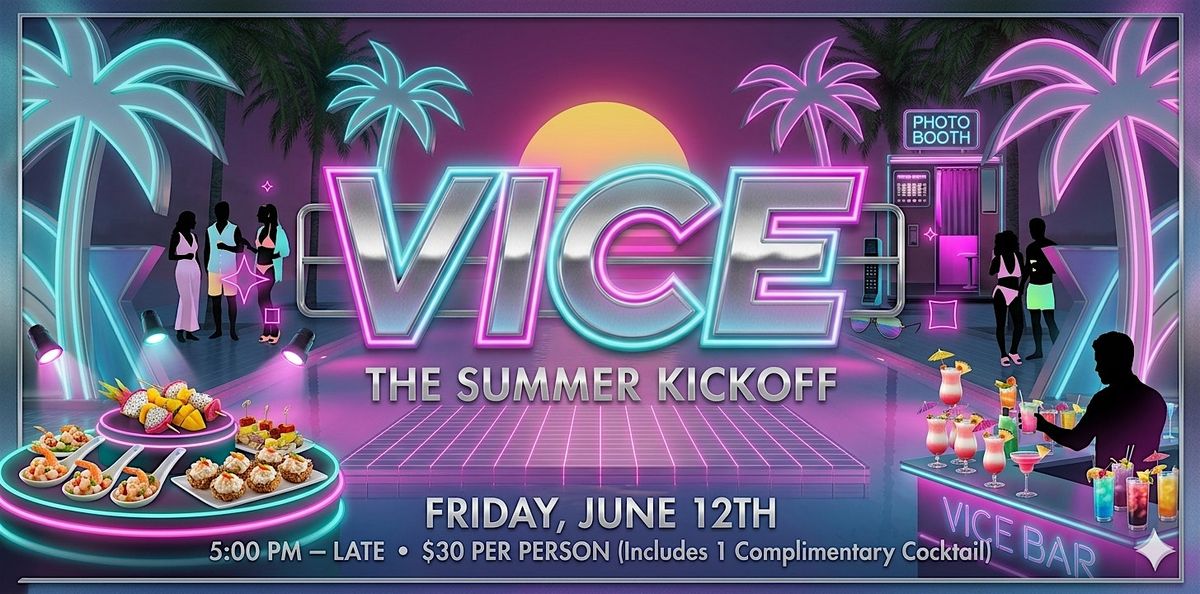 CHIAMI VICE Poolside Experience - Indy \u2018s Summer Edition