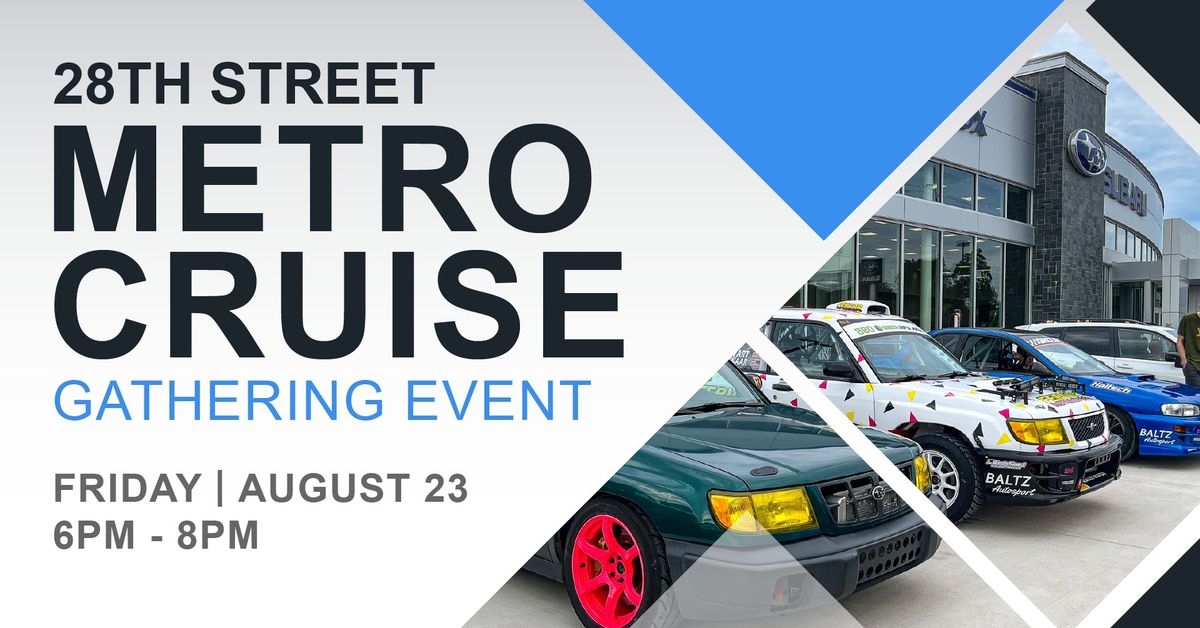 28th Street Metro Cruise Gathering Fox Subaru, Cascade, MI August