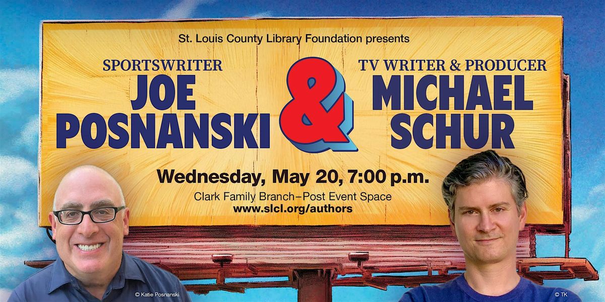 Author Event - Joe Posnanski and Michael Schur, "Big Fan"