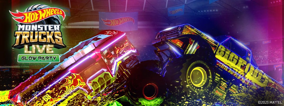 Hot Wheels Monster Trucks Live Glow Party