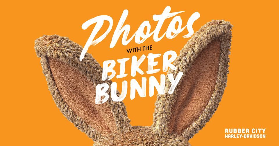 Photos with the Biker Bunny Rubber City HarleyDavidson, Cuyahoga