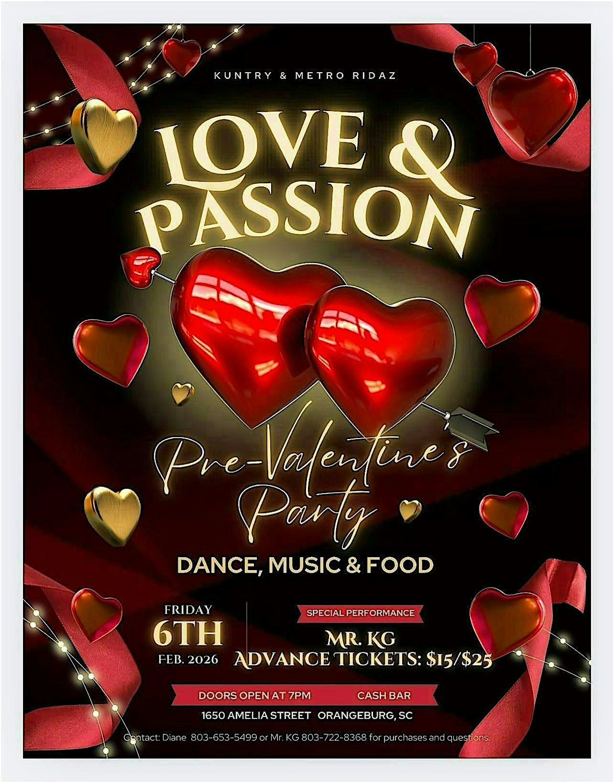 Love & Passion Pre-Valentine\u2019s Party