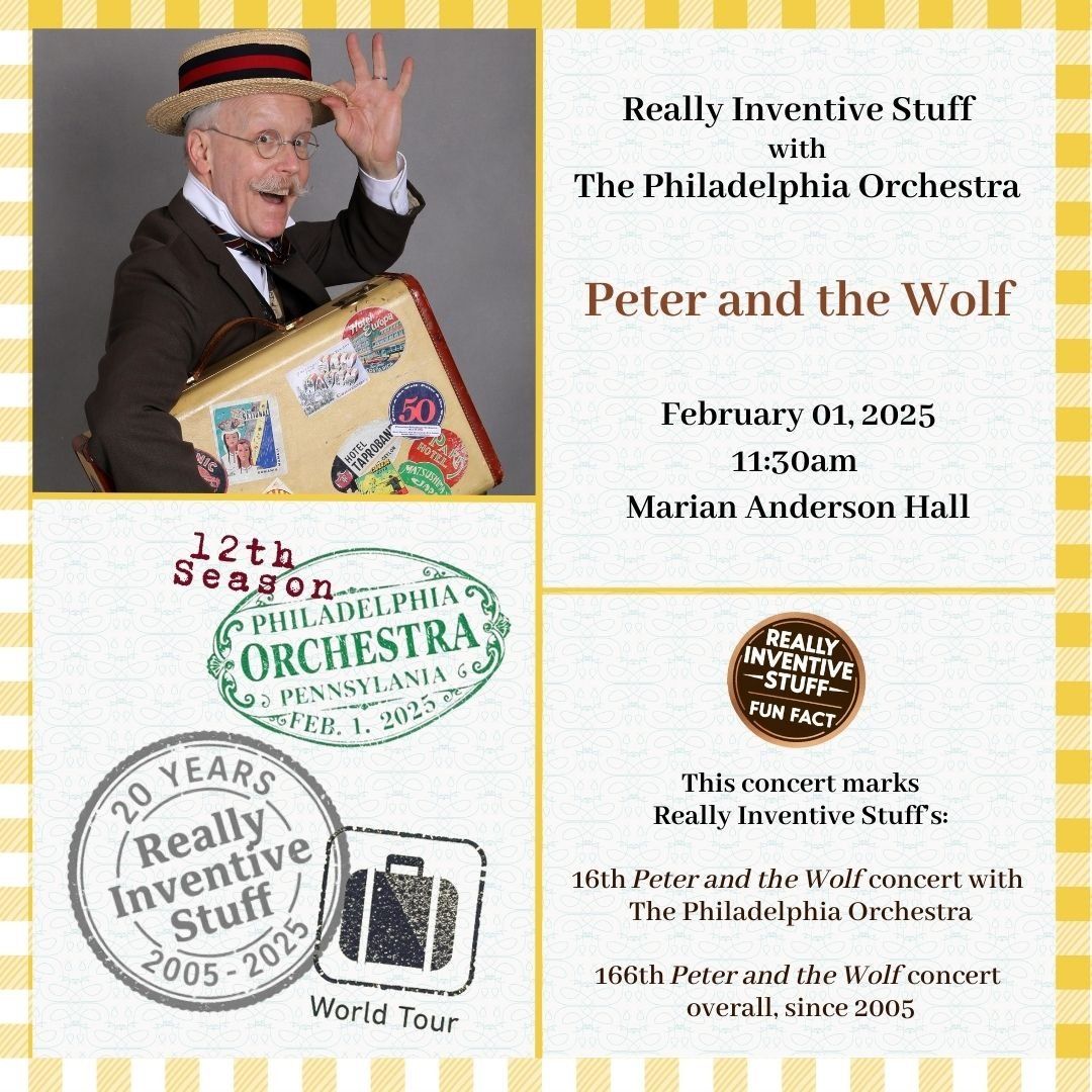 Philadelphia Orchestra - Peter and the Wolf at Kimmel Center - Marian Anderson Hall
