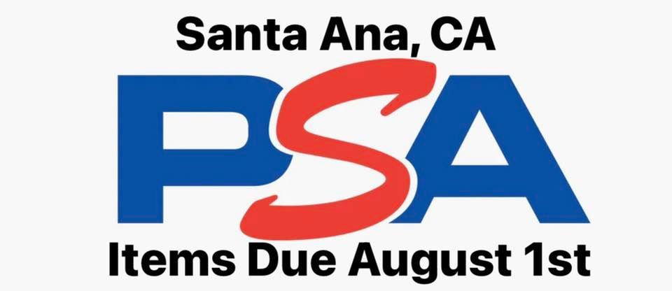 PSA Autograph Authentication Submission August 2022