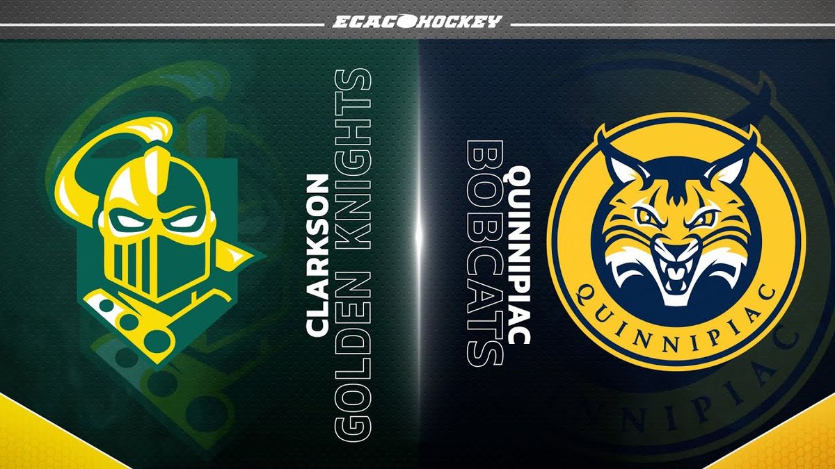 Quinnipiac Bobcats vs. Clarkson Golden Knights