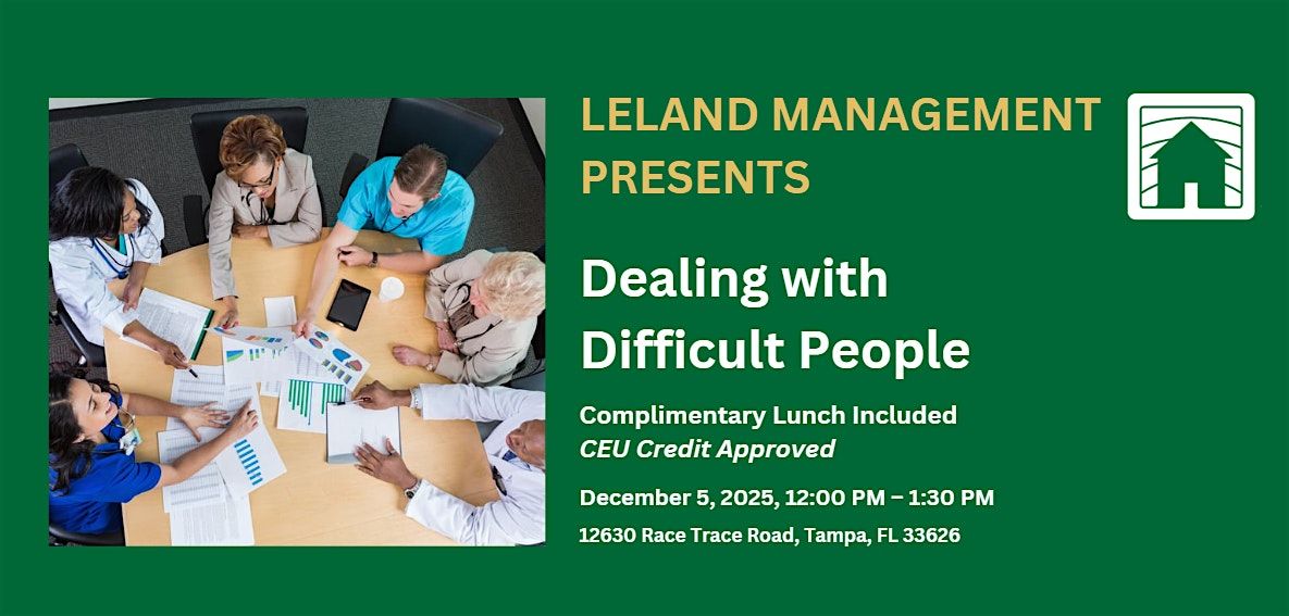 Dealing with Difficult People