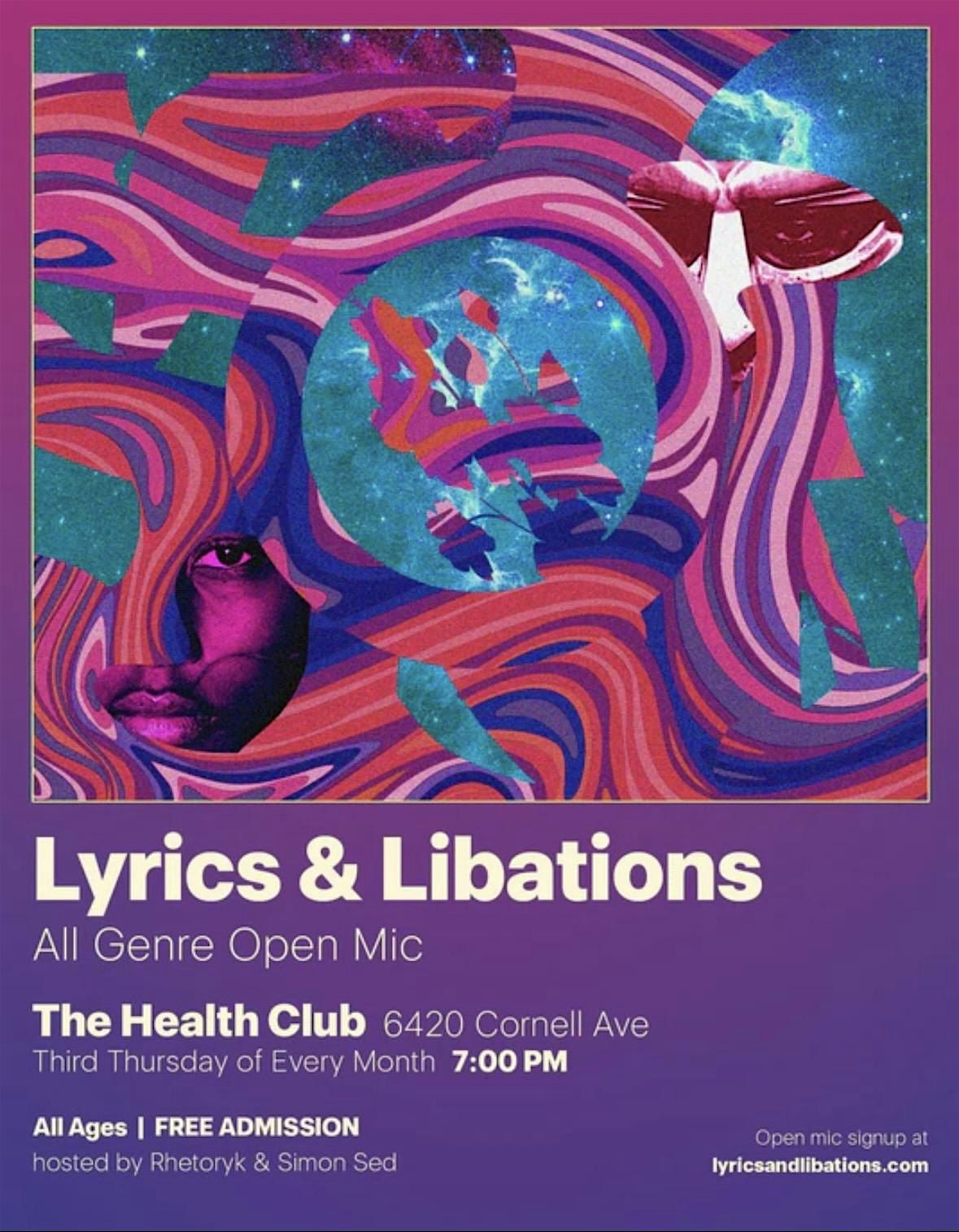 Lyrics and Libations Open Mic