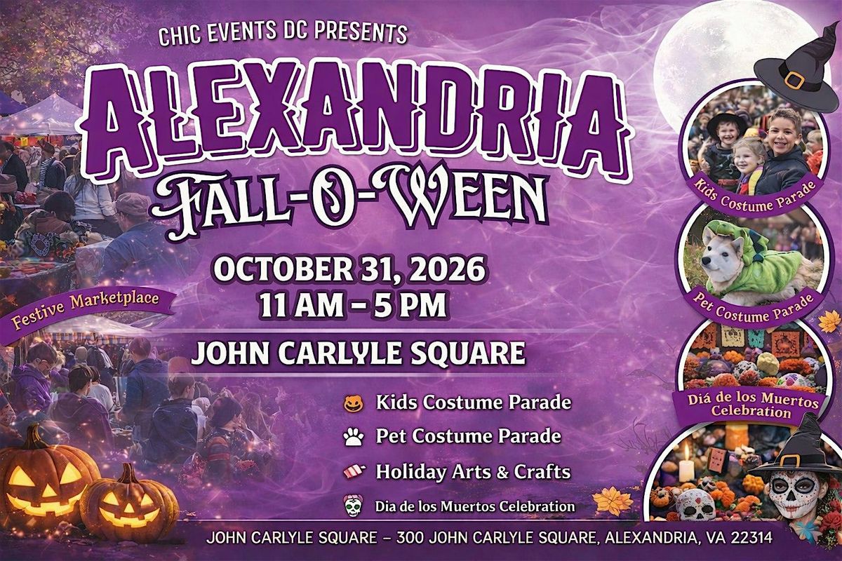 Alexandria Fall-O-Ween @ John Carlyle Square