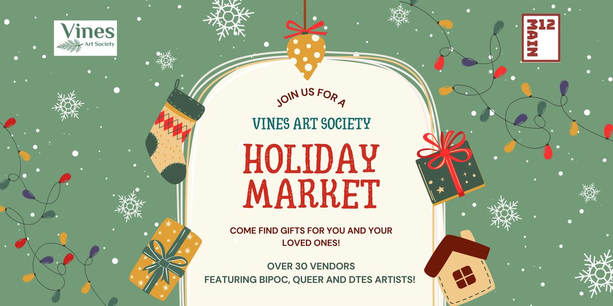 Vines Art Society Holiday Market