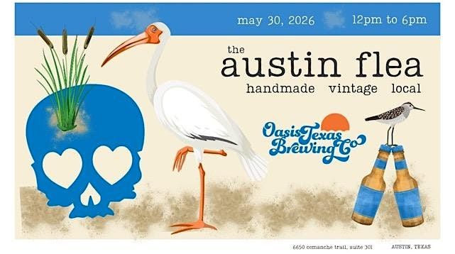 Austin Flea at Oasis Texas Brewing