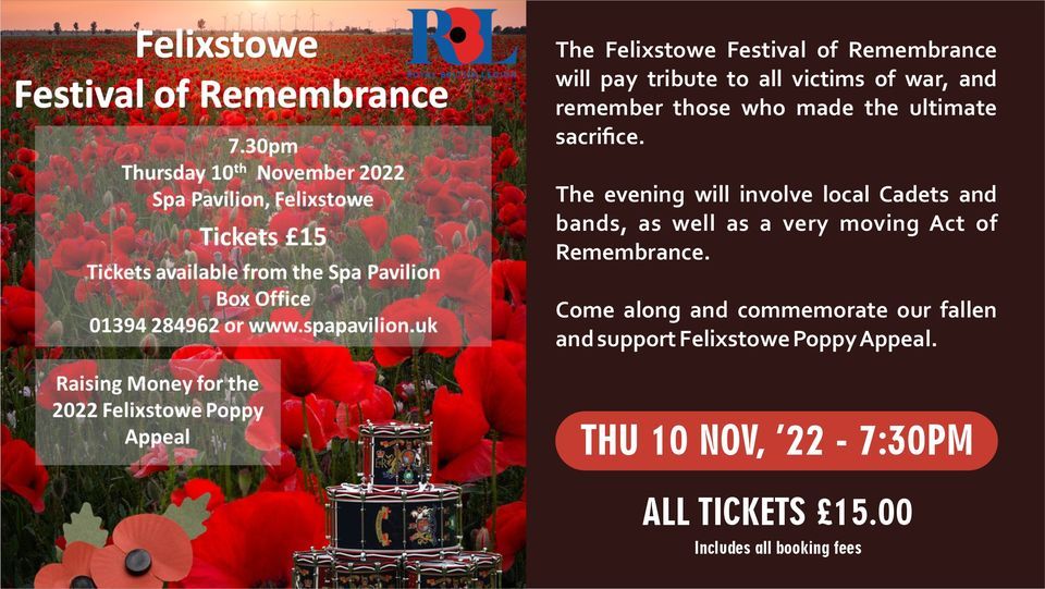 The Royal British Legion Festival of Remembrance Spa Pavilion