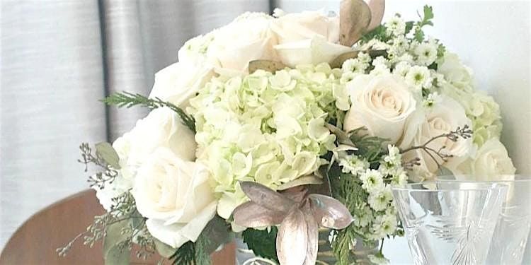 Winter White Flower Arrangement | Brenda Dwyer, instructor