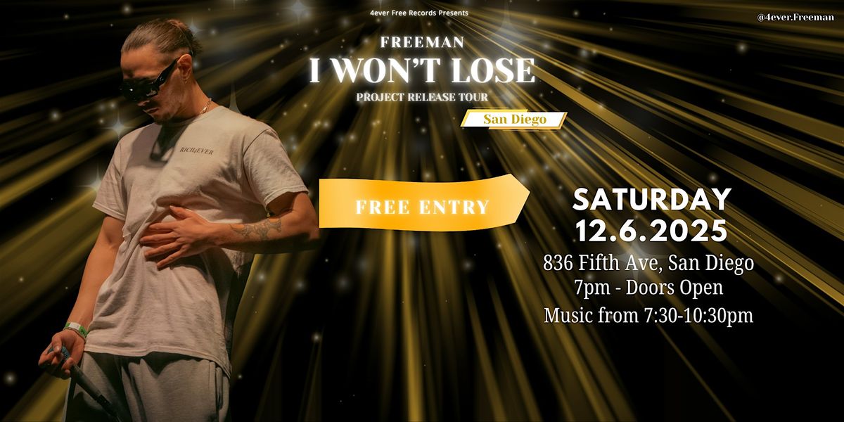 FREEMAN - PROJECT RELEASE PARTY