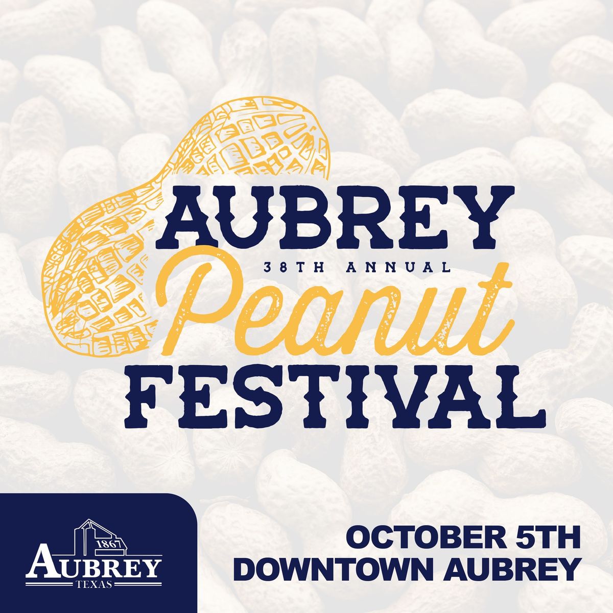 Annual Peanut Festival Downtown Aubrey October 5, 2024