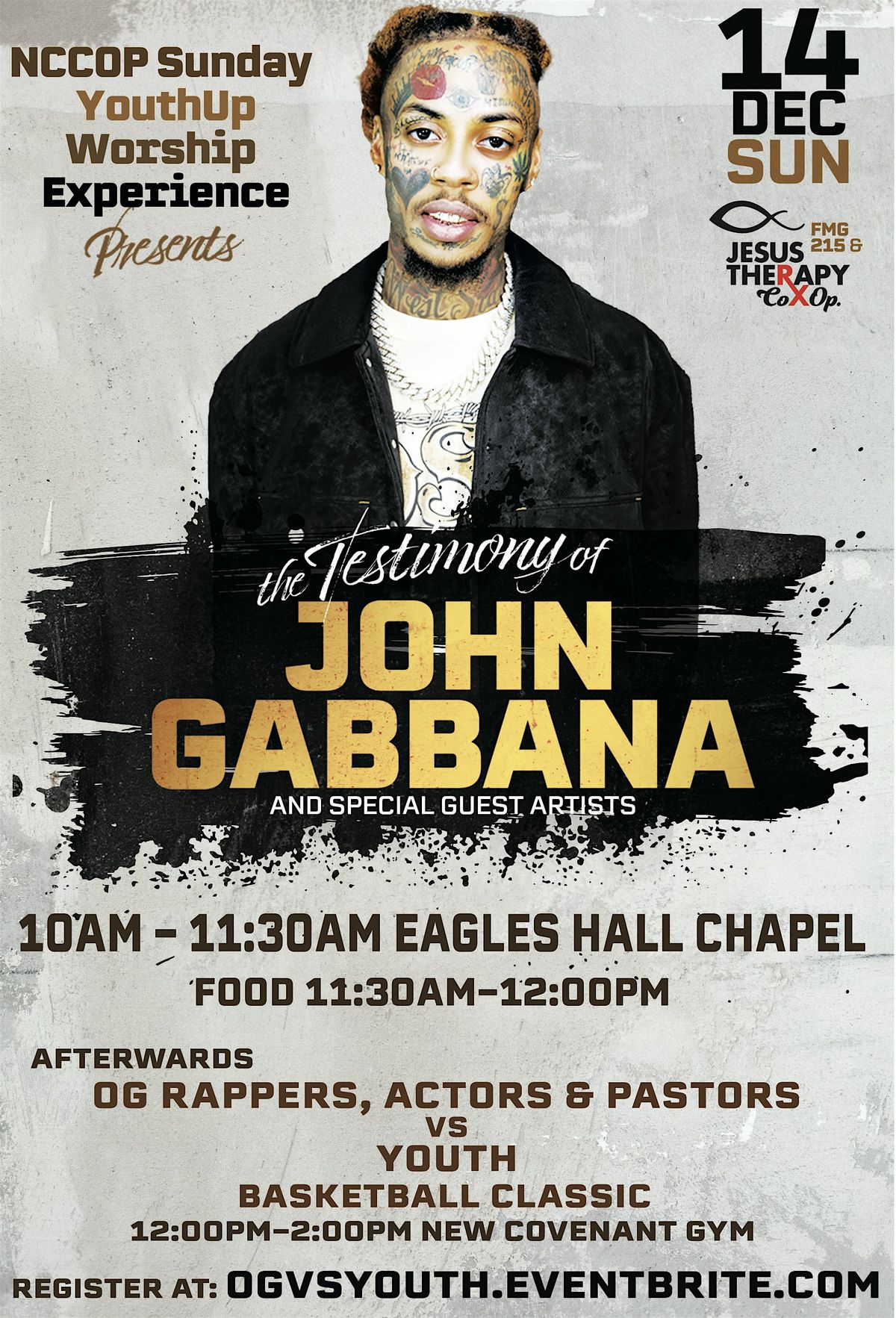 Youth Up Worship Service & OG Rappers & Pastors vs Youth Basketball Classic