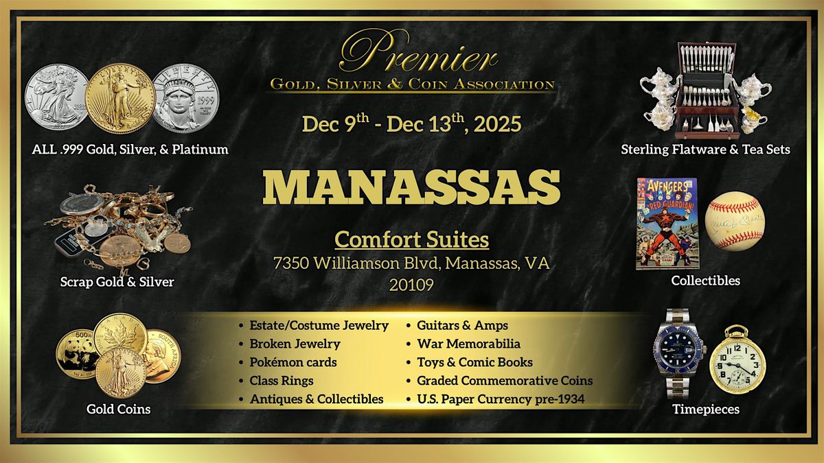 Manassas, VA FREE 5- Day Event