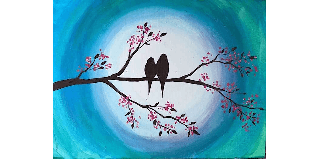 Lovebirds - Paint and Sip in St. Petersburg | Classpop!\u2122