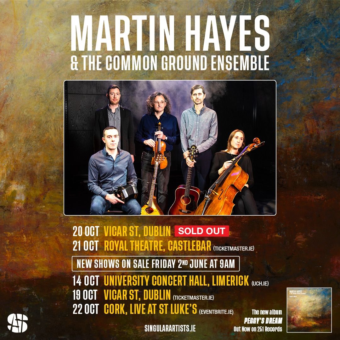 Martin Hayes and the Common Ground Ensemble at Carnegie Hall - Isaac Stern Auditorium