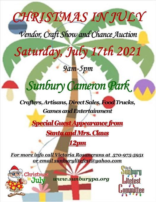 2022 Christmas In July Craft And Vendor Fair Pennsylvania Momma T Creations At Christmas In July | Cameron Park, Sunbury, Pa | July  17, 2021