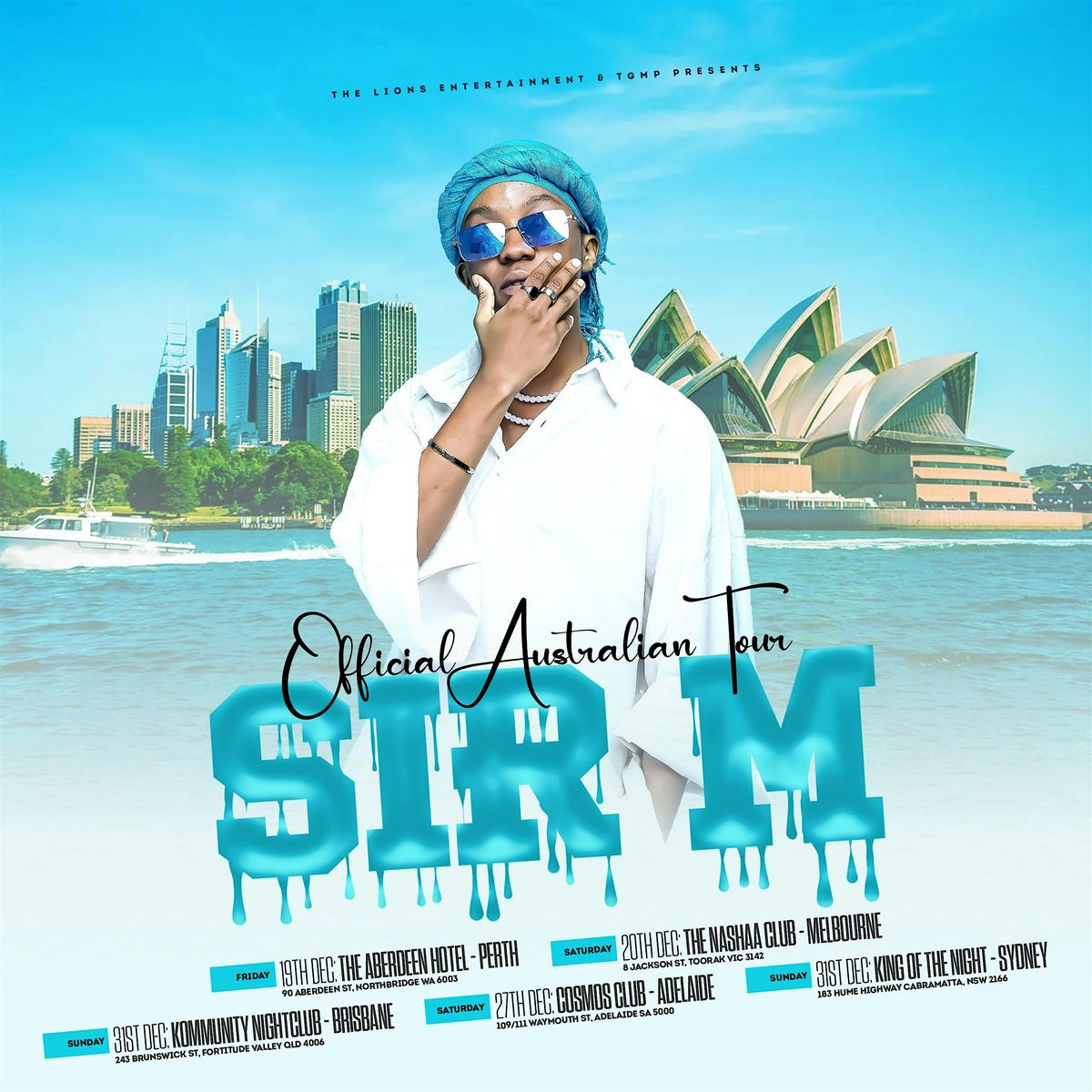 Dj Sir M live and direct in Adelaide