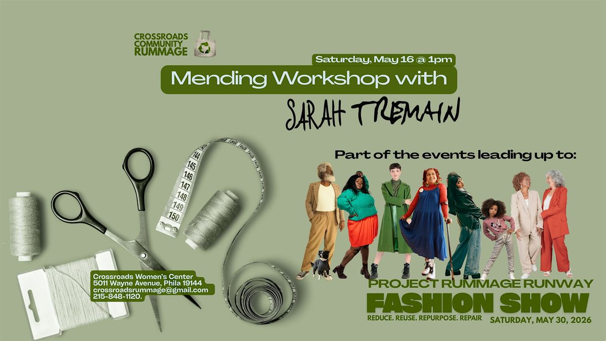 Pay What You Can Mending Workshop