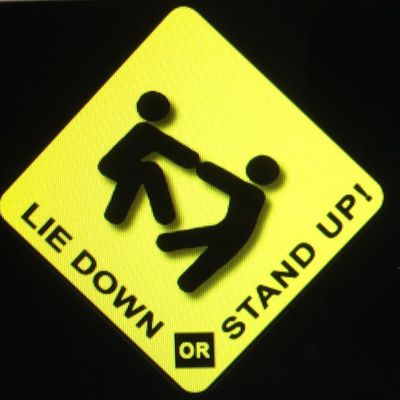 Lie Down OR Stand UP!