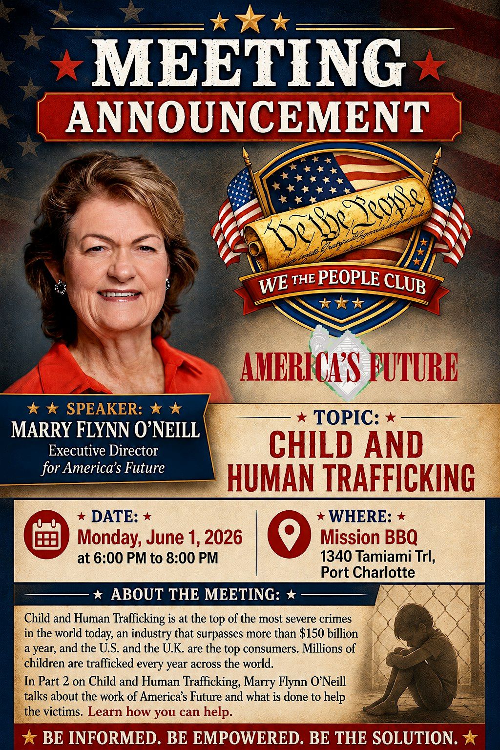 The Fight Against Child and Human Trafficking