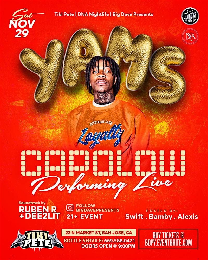 Capolow Preforming Live @ TIKI PETE in DT San Jose