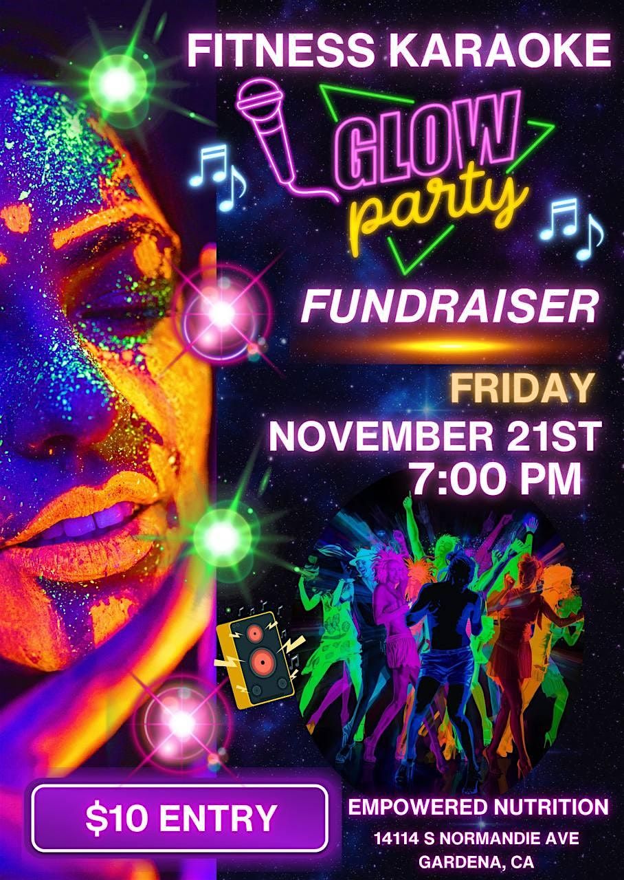 Glow In the Dark Fitness Karaoke Party