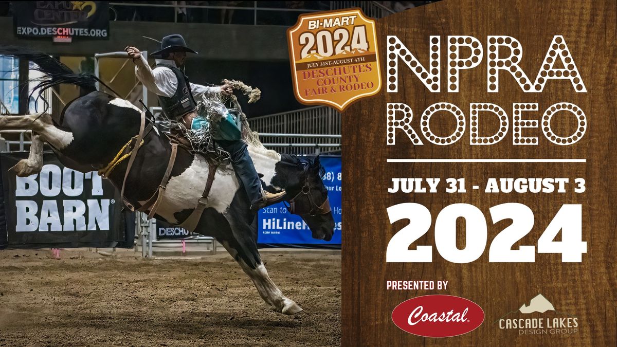 NPRA Rodeo the Deschutes County Fair and Rodeo 3800 SW Airport Way