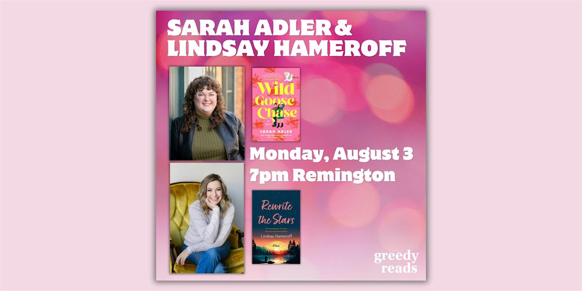 Sarah Adler & Lindsay Hameroff in conversation!