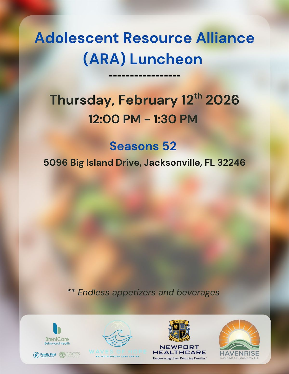 Adolescent Resources Alliance (ARA) Luncheon