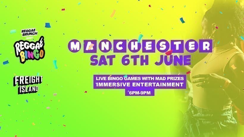 Reggae Bingo - Manchester - Sat 6 Jun